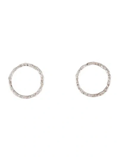 Pre-owned Earrings 14k Diamond Drop  In Multi