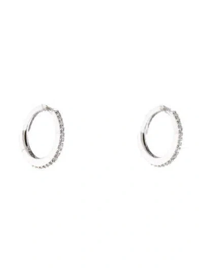 Pre-owned Earrings 14k Diamond  In Multi