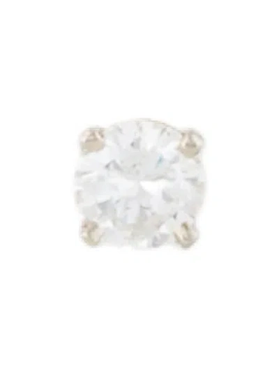 Pre-owned Earrings 14k Diamond Single Stud Earring In Multi