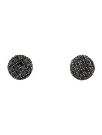 Pre-owned Earrings 14k Diamond Stud  In Multi