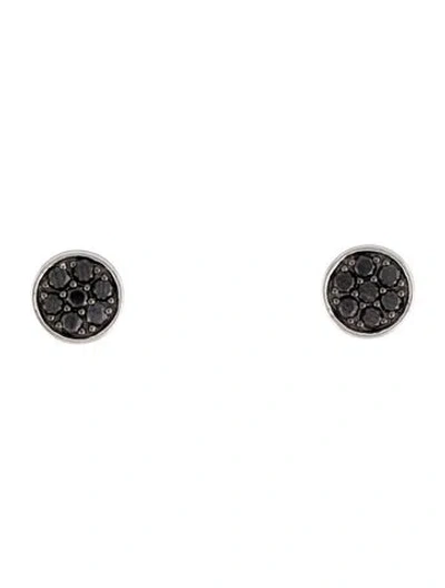 Pre-owned Earrings 14k Diamond Stud  In Multi