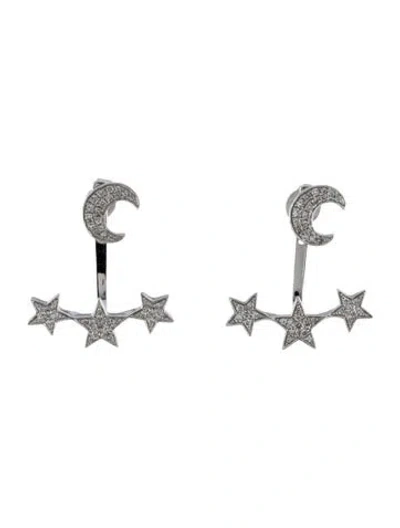 Pre-owned Earrings 14k Diamond Stud  W/earring Enhancers In Multi