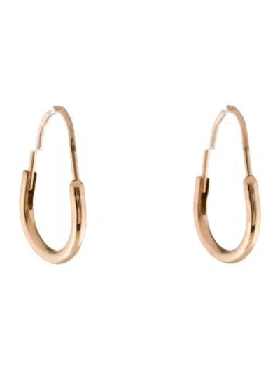 Pre-owned Earrings 14k Drop  In Multi