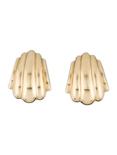Pre-owned Earrings 14k Drop  In Multi