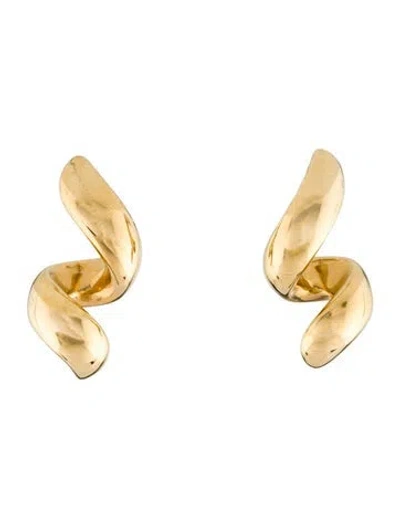 Pre-owned Earrings 14k Drop  In Multi