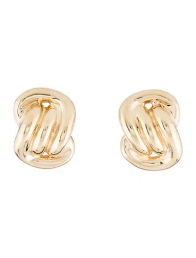Pre-owned Earrings 14k Earclip  In Multi