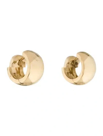 Pre-owned Earrings 14k Hoop  In Multi