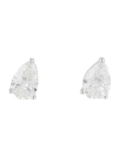 Pre-owned Earrings 14k Lab-grown 5.38ctw Diamond Stud  In Multi