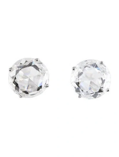 Pre-owned Earrings 14k Lab-grown Diamond Stud  In Multi