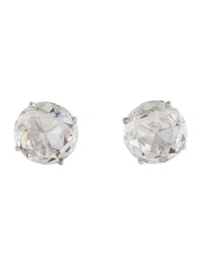 Pre-owned Earrings 14k Lab-grown Diamond Stud  In Multi