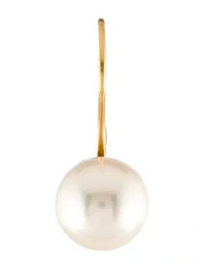 Pre-owned Earrings 14k Pearl Single Drop Earring In Multi