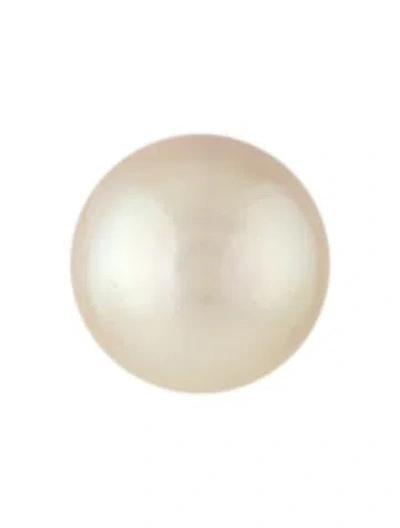 Pre-owned Earrings 14k Pearl Single Stud Earring In Multi