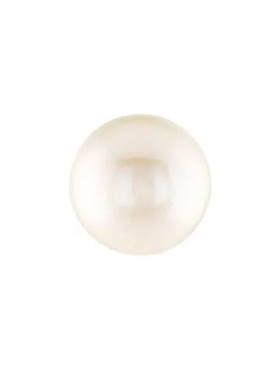 Pre-owned Earrings 14k Pearl Stud Single Earring In Multi