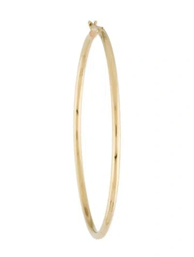 Pre-owned Earrings 14k Single Hoop Earring In Multi