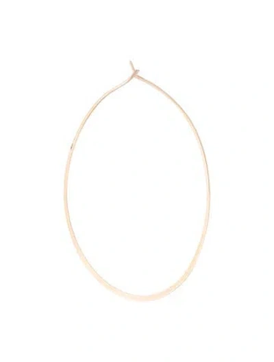 Pre-owned Earrings 14k Single Hoop  In Multi