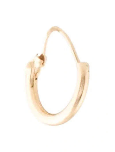 Pre-owned Earrings 14k Single Huggie Earring In Multi