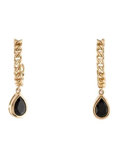 Pre-owned Earrings 14k Spinal Drop  In Multi