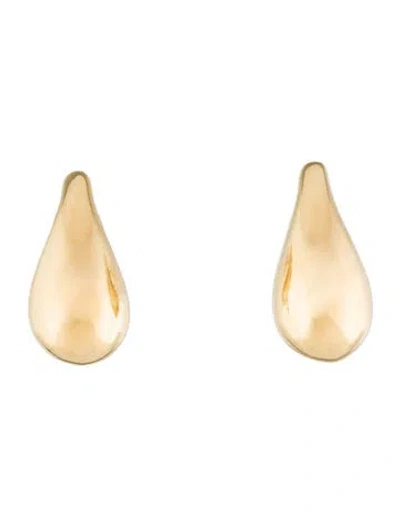 Pre-owned Earrings 14k Stud  In Multi