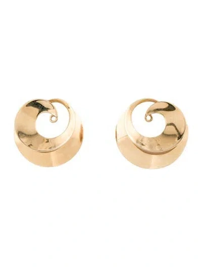 Pre-owned Earrings 14k Swirl Earring Enhancer In Multi