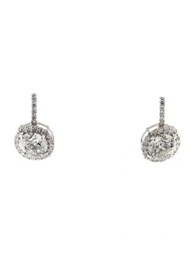 Pre-owned Earrings 14k3.38ctw Lab-grown Diamond Stud  In Multi