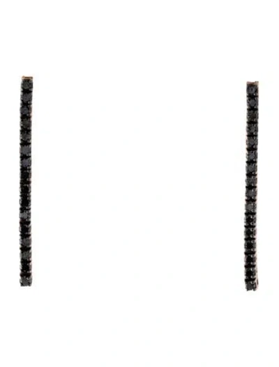 Pre-owned Earrings 18k Diamond Drop  In Multi