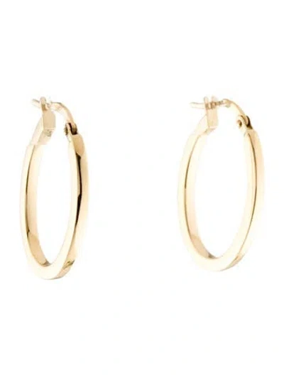 Pre-owned Earrings 18k Drop  In Multi