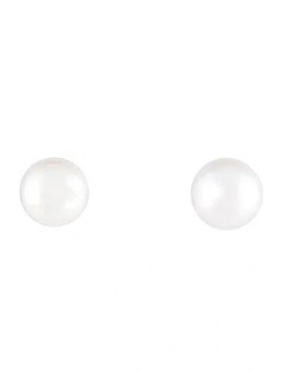 Pre-owned Earrings 18k Pearl Convertible  In Multi