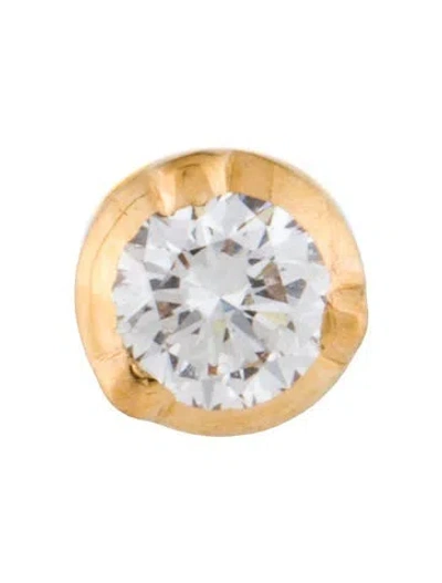Pre-owned Earrings 22k Diamond Single Stud Earring In Multi