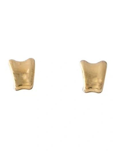 Pre-owned Earrings Charles Garnier 14k Stud  In Multi