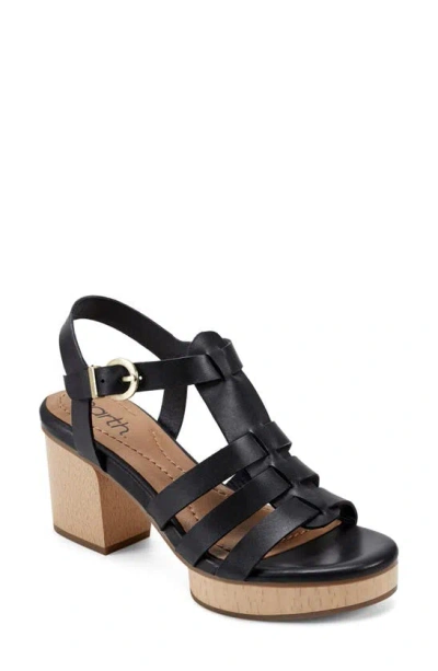 EARTH ADONA FISHERMAN PLATFORM SLINGBACK SANDAL