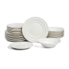 Earth & Clay Celeste 8-pc. Stoneware Dinnerware Set In Sand