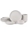 Earth & Clay Ion 12-piece Dinnerware Set Stoneware