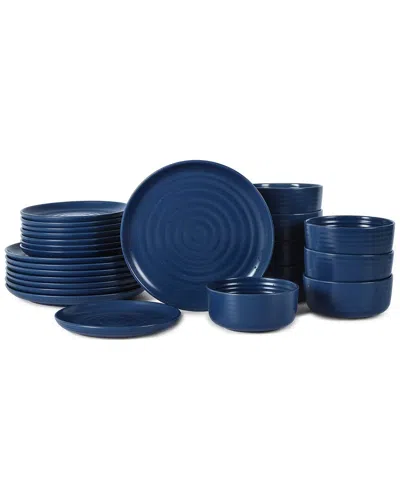 EARTH & CLAY EARTH & CLAY EARTH & CLAY ION 24-PIECE DINNERWARE SET STONEWARE
