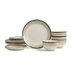 Earth & Clay Harlow 4-pc. Earthenware Dinnerware Set In Sand