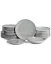 Earth & Clay Harmony 24pc Stoneware Dinnerware Set