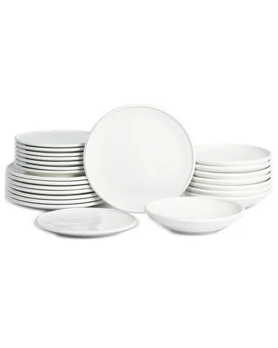 Earth & Clay Harmony 24pc Stoneware Dinnerware Set