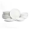 Earth & Clay Harmony 8-pc. Stoneware Dinnerware Set In White
