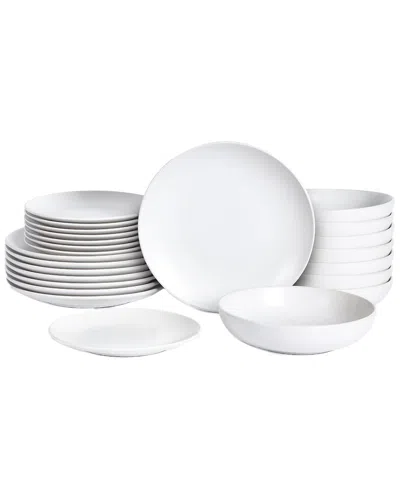 Earth & Clay Mia 24pc Stoneware Dinnerware Set