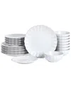 Earth & Clay Phoenix 24pc Stoneware Dinnerware Set