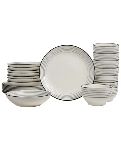 Earth & Clay Zeke 24pc Dinnerware Set Earthenware