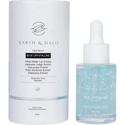 Earth & Halo Blue Crystalline Face Serum 30 ml In Multi