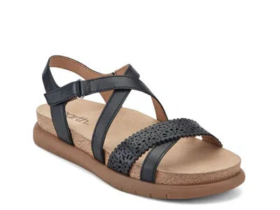 Earth Athena Sandal In Black