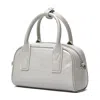 Earth Body Women's Beretah  Mini Hand Bag In Light Grey In Grey