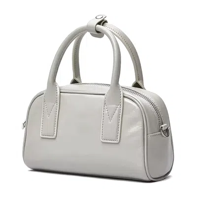 Earth Body Women's Beretah  Mini Hand Bag In Light Grey