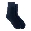 Earth Body Women's Mittsoll Warmth Wool Socks In Black In Black