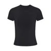 Earth Body Women's Perfect Tee With Raw-edges In Black In Black