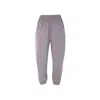 Earth Body Women's Pink / Purple Coral Capri Lounge Natural-body Pant With Pockets In Mauve In Pink/purple