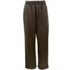 Earth Body Women's Ravena Relax & Wide Cotton Cashmere  Jogger Pant In Greeness In Green