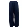 Earth Body Women's Stavs Ankle Length Curve Barrel Sweatpants In Blue In Blue