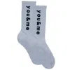 Earth Body Women's White / Black You & Me Sox In White With Black Text In White/black